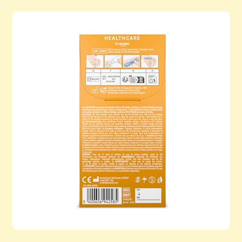 Healthcare By Amazon Kinderpflaster 40 Pflaster (Zuvor eine Marke von Amazon Basic Care, gleiches Produkt)