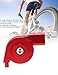 ZLXHDL V Brake Adapter, Bicycle Disc Brake Conversion Aluminum CNC Machining Bike V Brake Stroke Converter Caliper Regulator for Road Cycling(red)
