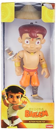Image of Funskool-Chhota Bheem 7 Inch Action Figure,Green Gold Chhota Bheem and Friends with Articulation,7 inches,Collectible,for 4 Year Old Kids and Above,Toy