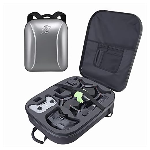 Professional FPV Backpack for DJI FPV Combo,Waterproof Hard Shoulder Bag Case Fits DJI FPV Racing Drone(No Need to Unload Propeller),Goggles V2,Remote Controller 2 and Other Accessories