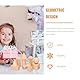 UPKOCH 12 StüCk Holz Geometrische KöRper Lernspielzeug FüR Kinder - 3D Formen Erkennen Und Mathematik Lernen - Ideal FüR Grundschule