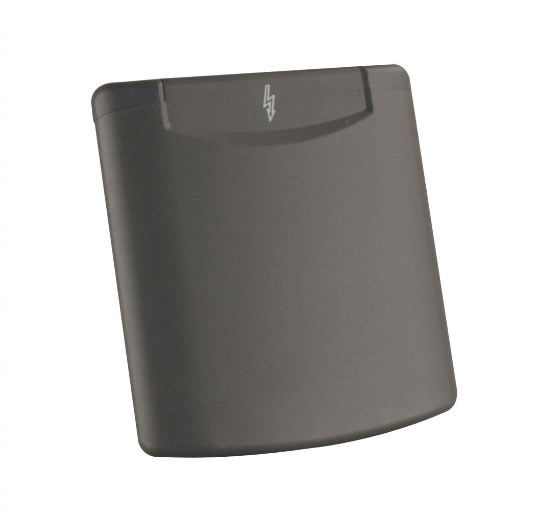 Brunner - Toma de Corriente CEE, Color Gris Oscuro