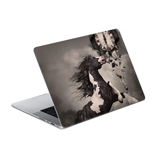 Autocollant MacBook Pro 14 A2442 Simone Gatterwe Coque Vinyle Chevaux