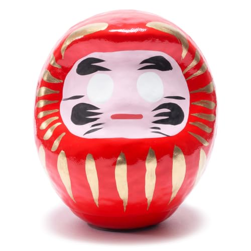 Daruma Doll 3.6 inch Japanese Good Luck Charm Made in Japan GDS-01-Z-US