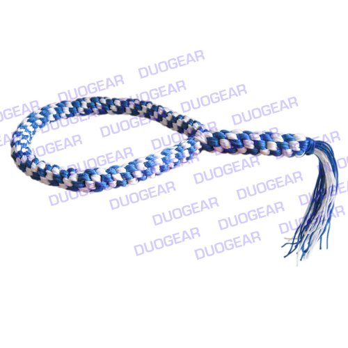 BLUE & WHITE MUAY THAI KICKBOXING TRADITIONAL WEAVE RING FIGHTERS MONGKOL HEAD BAND MONGKON