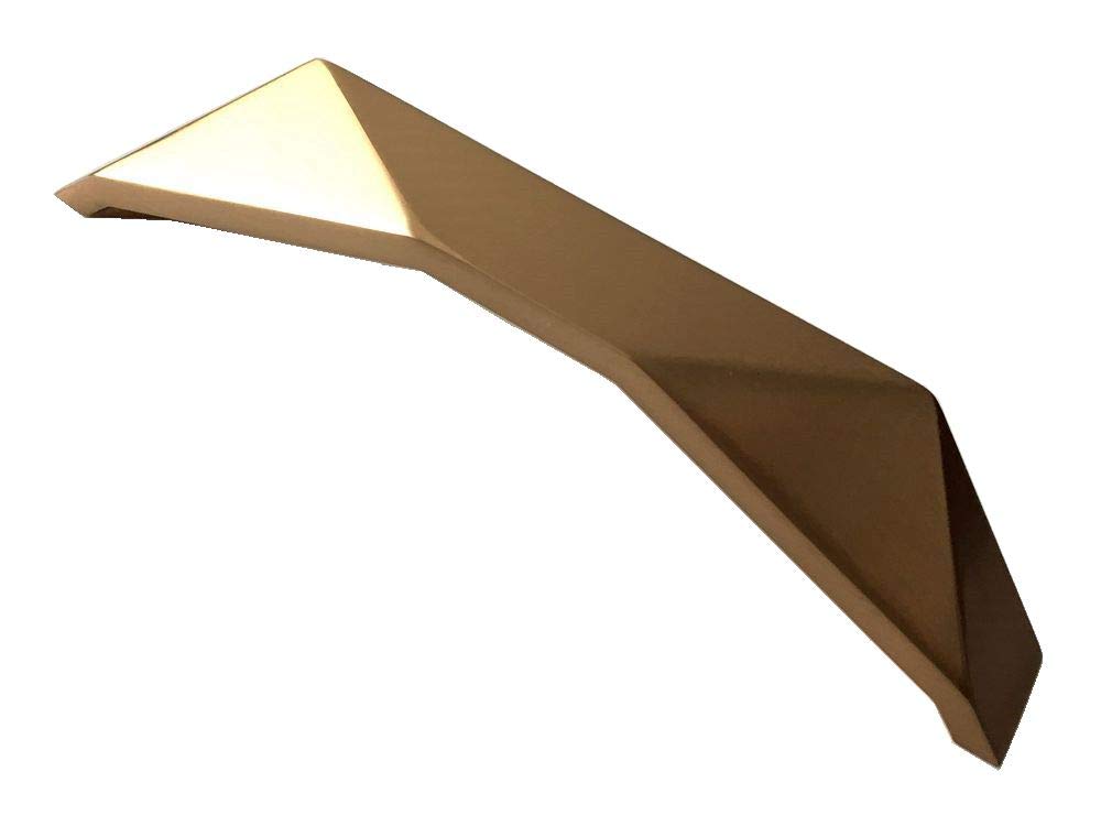 Poignée bouton bronze doré géométrique pour tiroir armoire cuisine 32 à 192 mm