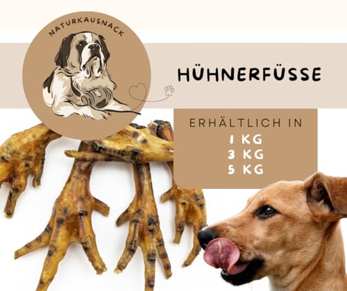 Hühnerfüße von Warnick’s Tierfutterservice als getrockneter Snack für Hunde