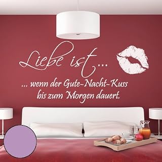 A343 - Adhesivo de pared (disponible en 40 colores), vinilo, Color lila., 120 x 57 cm