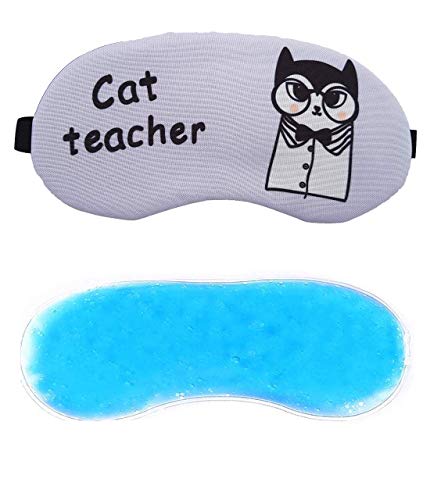 Image of Jenna Cat Ice Gel Sleepingeye Mask For Insomnia, Meditation, Puffy Eyes And Dark Circles,Assorted