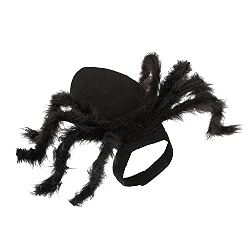 LOVIVER Spinnenhund Kostüm für Halloween Party - Hund Kostüm für Teddy, Mops, Chihuahua, Shih Tzu, Yorkshire Terrier