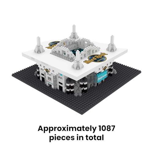 Image of FOCO NFL Unisex-Adult NFL Team Construction Blocks 3D Mini BRXLZ Stadium