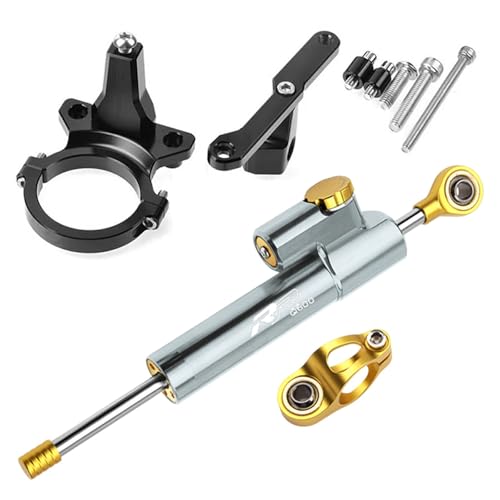 Support montage amortisseur direction en carbone et alu pour moto RRQ600