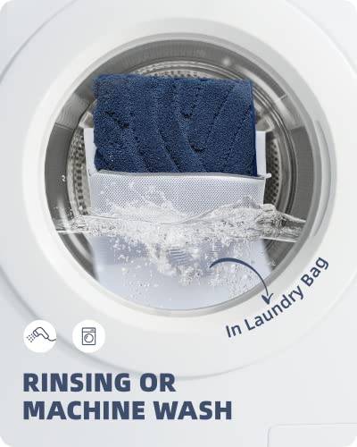 Color G Navy Blue Bathroom Rugs Absorbent Bath Mat For Shower, 24 X 36 Non Slip Bath Rugs For Bathroom, Soft Washable Bathmats Bathroom Floor Mat Microfiber Easy To Clean Quick Dry… #TOP5