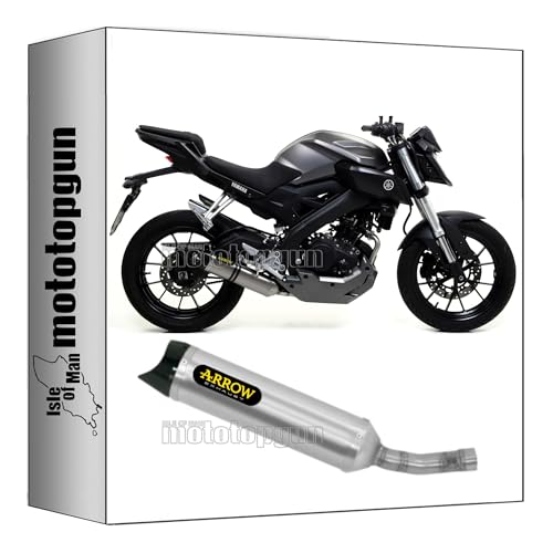 Echappement Arrow Thunder pour rouler au quotidien en Yamaha MT125 de 2014-2019