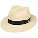 Produktbild Mayser William Panamastrohhut Strohhut Panamahut Herren - Made in The EU Sonnenhut Sommerhut mit Ripsband Frühling-Sommer Herbst-Winter - 55 cm Natur