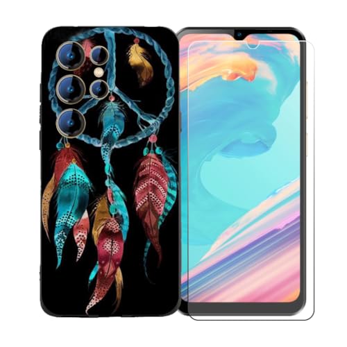 pGYDQQKJP[X Oukitel C1 Plus + KXXN[یtB Aȃ\tgVRP[XیTPUJo[̃P[XJo[ p (6.52") - BST3