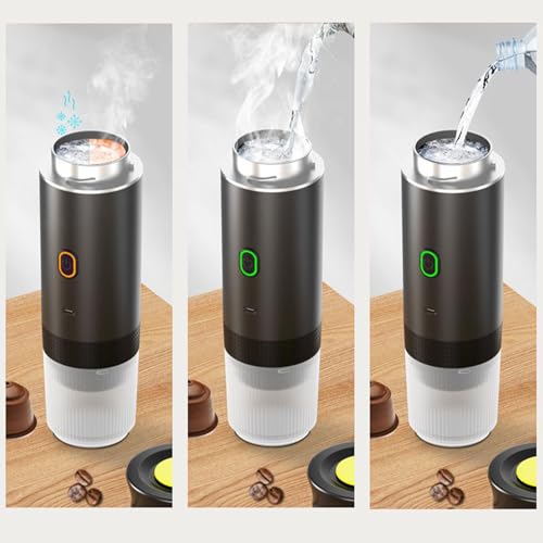 Machine à café portable rechargeable électrique avec une construction robuste et compacte - 4