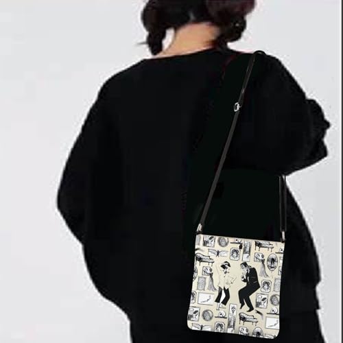 JYTAPP Classic Horror Monsters Bag Gallery Gothic Crossbody Bags Bride Horror Lovers Gift Gothic Bag4