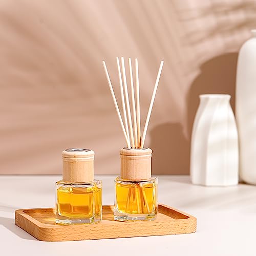 Set de 20 Difusores de Varillas Roshtia 50 ml Vidrio Hexagonal miniatura 4