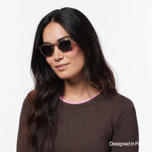 Image of IZIPIZI SUN #C Sunglasses Men & Women - Pantos with Biobased Frame, Anti-Scratch Grey Lenses, 100% UV Category 3 Protection