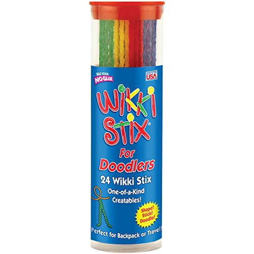 Wikki Stix (6-Pack) for Doodlers Kit 24 Pack WIK101