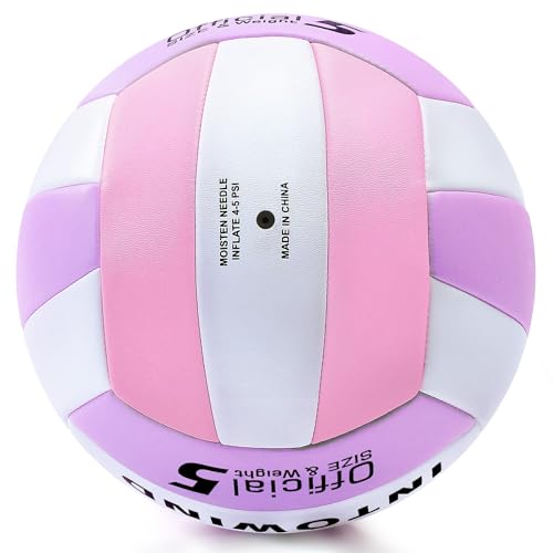Volleyball Soft Touch Volleyballs Beach Volleyball Outdoor Indoor Volleyballs Beach Park Gym Games Training Official Size 5 Volleyball - Image 4