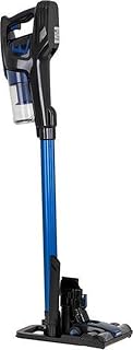 Adler AD 7043 Aspiradora Escoba y de Mano sin Cable Potente, Ciclónica, Batería 2200 mAh, Uso Vertical y Mano, Cepillo Turbo, Tapicerías, Autonomía 28 Minutos, Azul