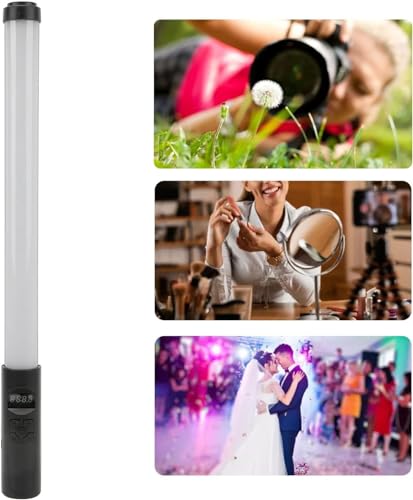 Image of Smars RGB Led Photography Light Stick Handheld Video Light Wand High Brightness 2000LM 1 /4in Adjustable Color dimming with Remote Control for Outdoor Photography