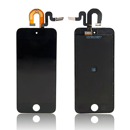 Touch Screen Digitizer and LCD Compatible with Apple iPod Touch 5 and iPod Touch 6 - Black (A1509, A1421, A1574)