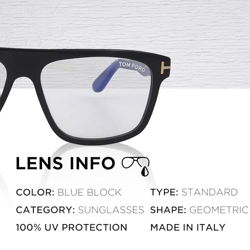 Tom Ford FT0628 CECILIO-02 Geometric Shape Sunglasses + Bundle With eSHADES Eyewear Cleaning Kit4