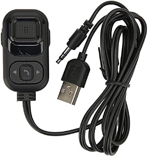 Bluetooth Aux Adapter for Car, USB Bluetooth5.1 Wireless Audio Adapter, Bluetooth Music Receiver Transmitter with Mic, Hands Free Calling for Headphones/Cars/Speakers