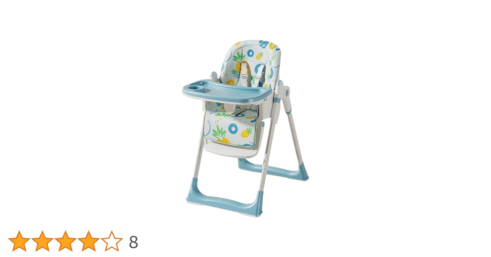 ベビーチェア 2way 5点式安全ベルト付 折りたたみ収納 A型構造 安定感 Amazon | ZOOBLY ベビーチェア ハイチェア ローチェア 2way