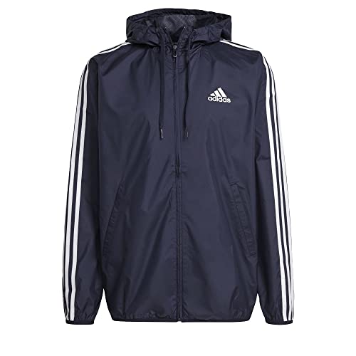 Image of adidas Men's Essentials 3-Stripes Windbreaker
