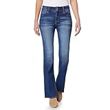WallFlower Women's Flirty Curvy Flare High Rise Insta Stretch Juniors Jeans (Standard and Plus), Pia, 7
