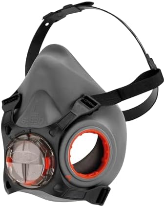 JSP Force8 Half-Mask Large mask only - Compatible with JSP PressToCheckFilters P3, ABEK1 P3, A2 P2 (BHG003-2L5-000)
