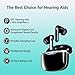 Ruord OTC Hearing Aids,Suitable for Seniors and Adults,Feature Noise-Cancelling,Volume Control,and Rechargeable Functions.Comfortably Designed with a Portable Charging case-A Gift for Seniors