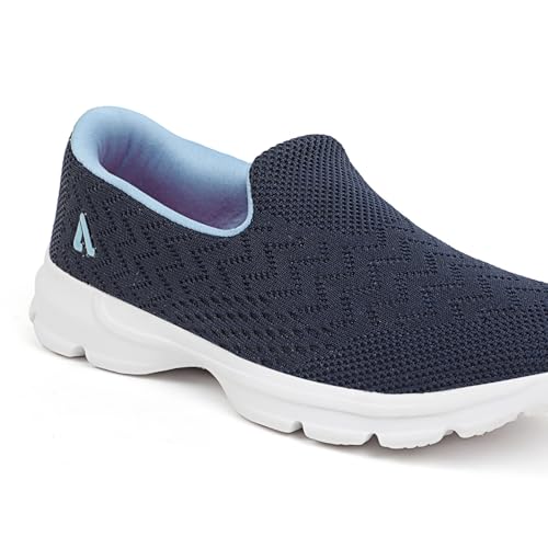 Image of Aqualite SKR-131 Premium Lightweight Casual Shoes with Comfort Cushion & Slip-On Dailywear Shoes for Women
