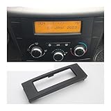 radio cd citroen c3 - Tamaños: 188 * 60 * 19 mm SFIWFOGD Compatible con Citroen C4 C5 RD3 Peugeot 207 Radio de Coche Caja de Carcasa de Pantalla C multifunción Marco Fijo Reproductor de CD Carcasa de Repuesto de Pantalla