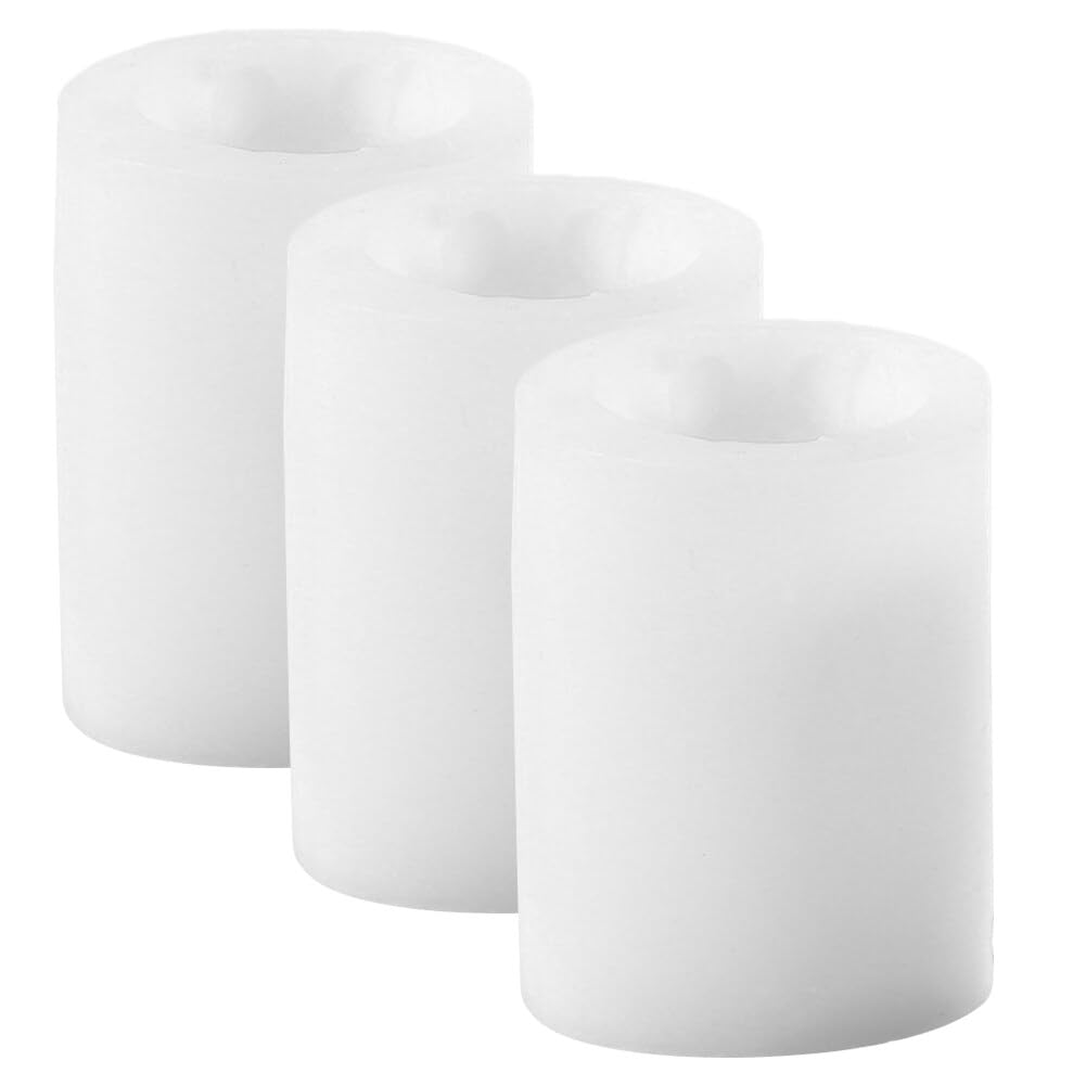 Molde de Silicona Flores Columnas Velas Moldes para Jabón Hecho a Mano Velas Fragantes Yeso Artesanía Adornos