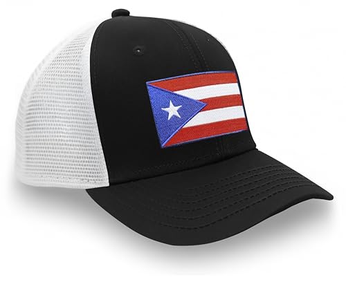 Image of International Tie State Hat for Men and Women, Adjustable Snapback Trucker Baseball Cap with Embroidered Patch