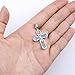 925 Sterling Silver Orthodox Cross Necklace Chain 20 Inch - Double-Sided Eastern Cross Pendant with Jesus Crucifix & Сhurch - Unique Christian Religious Jewelry for Men Women - Handmade
