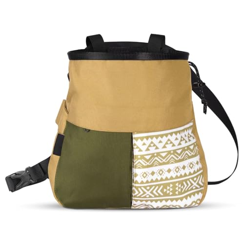 Bolsa de tiza de gran capacidad con doble punto para colgar y base estable