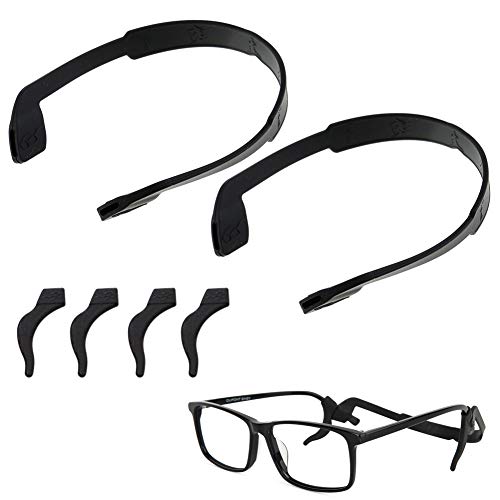 Sport Silicone Anti-slip Holder for Glasses Free Ear Hook eyeglass temple tip Adjustable