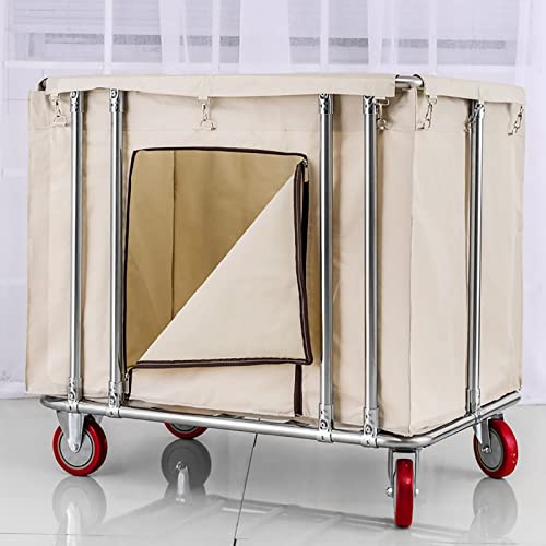 Carrito de lavandería comercial con ruedas cesto grande 11.5 bushels