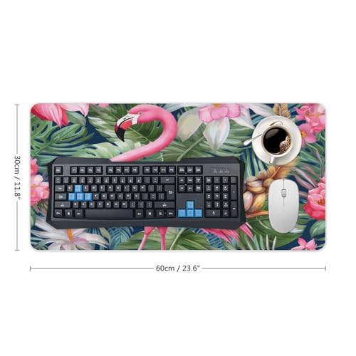 Protector de Escritorio con Diseño Floral Flamingo Grande miniatura 2