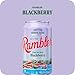 AUTX RAMBLER Sparkling Water, Texas Limestone Mineral Blend, Blackberry Flavor, 12-Ounce Cans, Three 8-Packs (24 Cans)