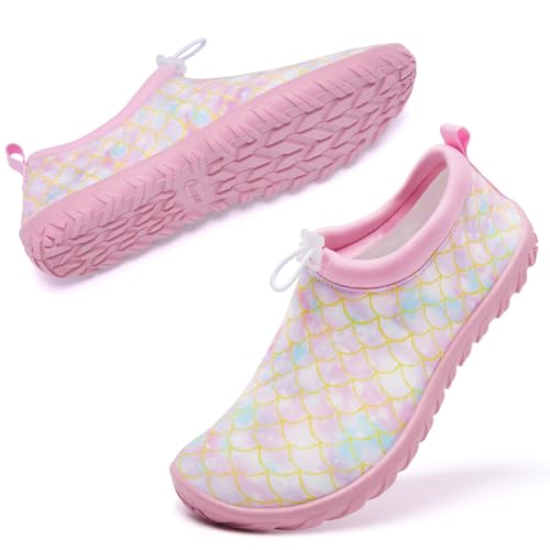 Racqua Boys Girls Kids Water Shoes Swim Shoes Quick Dry Aqua Shoes for Beach Pool (Little/Big Kid)2