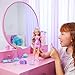 Barbie Dream GET Ready Malibu” Fashion Doll with Stylized Hair, Including Surprise Hair Accessories & 15+ Looks