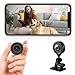 1080P WiFi Mini Kamera mit Nachtsicht & Bewegungserkennung – Kabellose Outdoor Überwachungskamera mit 3 Stunden Akkulaufzeit, Zweiweg-Audio, TF-Speicher, APP-Steuerung für Haus, Shop, Haustiere & Aben