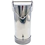 XHHBS Water Sampler, 304 Thicken Stainless Steel Water Sample Dipper, Water Sample Collection Kit, Water Quality Sampler(5L)